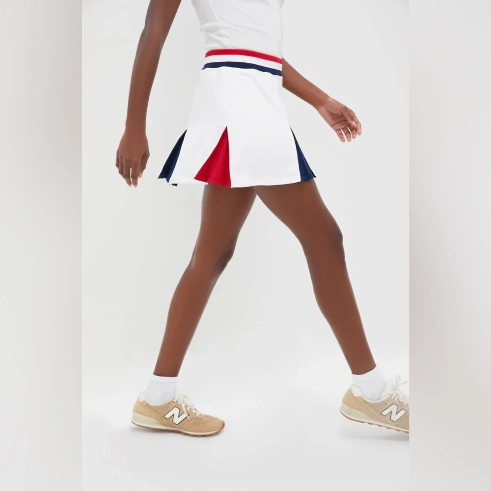 Tuckernuck/Tnuck Sport 14 inch Carly Tennis Skirt in Americana, Size Large, NWT - Picture 6 of 16